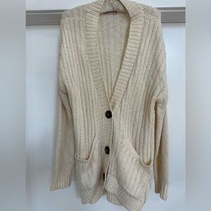 EUC SO Loose Knit Oversized Cadigan